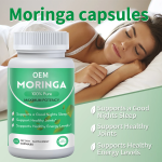 Moringa Capsules Factory - Herbal Body Detox Immune Support Supplement