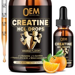 Creatine HCl Liquid Factory - OEM Muscle Growth Energy Recovery
