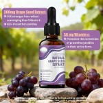 Grape Seed Extract Drops Supplier - OEM 300mg Liquid Skin Health