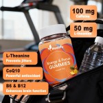 Nootropic Brain Gummies Supplier - OEM Natural Caffeine L-Theanine Blend