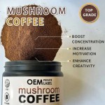 Mushroom Coffee Powder Supplier - ODM Herbal Lions Mane Chaga Reishi