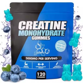 Pre-Workout Gummies Factory - Vegetarian Creatine Energy Supplement