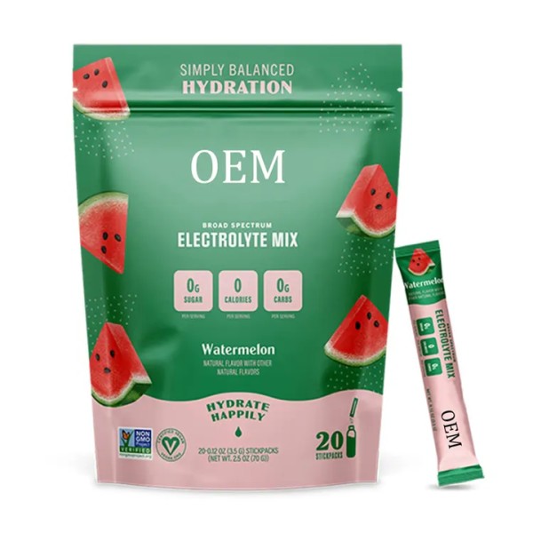 Electrolyte Drink Powder Manufacturer - OEM Watermelon Immune Booster