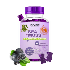 Sea Moss Gummies Manufacturer - GMP Mineral Zinc Magnesium Thyroid