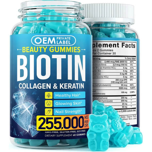 Multivitamin Gummies Manufacturer - OEM/ODM Biotin Skin Beauty Candy