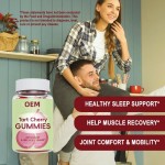 Tart Cherry Gummies Manufacturer - OEM 3000mg Joint Comfort Sleep