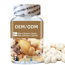 Liquid Calcium Capsules Manufacturer - Bio-calcium Vitamin D3 Softgels