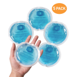 Round Ice Pack Supplier - Non Woven Fabric Backing