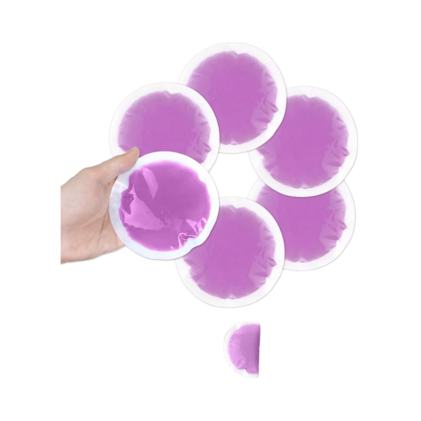 Small Ice Packs Factory - 6 Pack Circular Gel