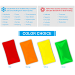 Round Ice Pack Supplier - Non Woven Fabric Backing