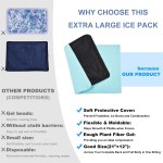 Large Ice Pack Manufacturer - 12x21 Fabric Cover