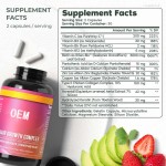 OEM Biotin Capsule Hair Growth Vitamin for Men and Women Hair Supplement 60 Capsules Non-gmo