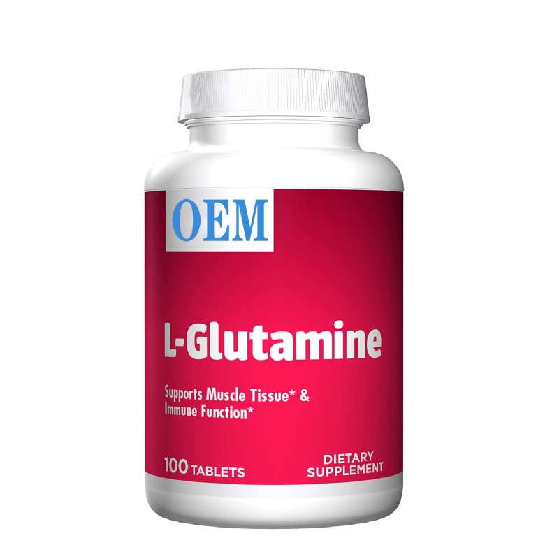 OEM L-glutamine Tablets 100 Tablets Protect Muscle Tissue and Support Immune Function