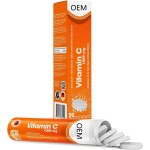 OEM Popular Vitamin C Effervescent Tablets Safe Health Care Supplement for Everyone Except Pregnant Women Herbal Supplements