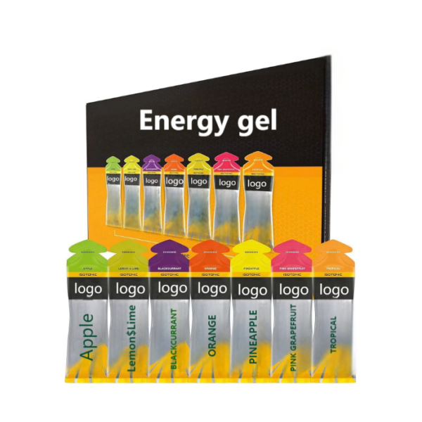 60ml Energy Gel Customizable Colors Quick Absorption for Adults Recovery Before or After Exercise Not for Pregnant Women