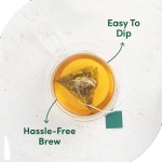 有机茉莉花珍珠绿茶每个可重复使用的牛皮纸袋四盎司和非转基因