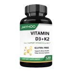 Factory Wholesale Vitamin 5000 IU D3 K2 Softgel Supports Immune System Softgels Healthcare Supplement Vitamin D3 K2