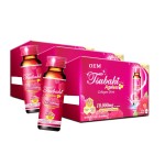 OEM/ODM Private Brand Marine Collagen Peptide Oral Liquid Non-GMO Gluten-Free Whitening Drink for Adults Men and Women