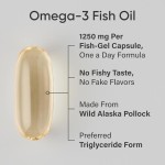 Omega-3 Fish Oil,Nourish the Heart, Brain, and Joints,suitable for Adult,non-gmo,gluten Free