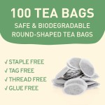 Lavender Chamomile Herbal Tea Soft Chamomile Mixed Tea Caffeine-Free Reusable Sealing Bag for Adults Not for Pregnant Women