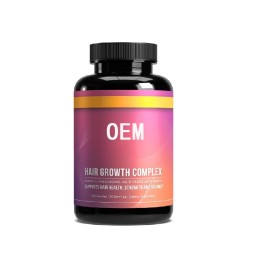 OEM Biotin Capsule Hair Growth Vitamin for Men and Women Hair Supplement 60 Capsules Non-gmo