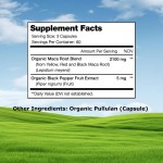 OEM Private Label Herbal Premium Butt Booster Capsule Black Pepper Blend Long-Lasting Endurance Vegan Maca Root Supplement