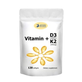 Vitamin K2 Softgel Factory - Vegan D3 K2 Joint Health