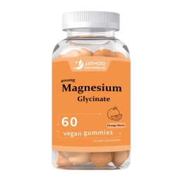 Private Label Vegan Magnesium Glycinate Gummies for Adults Pregnant Women Enhances Sleep Brain Function Focus Dietary Supplement