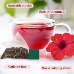 Organic Dried Hibiscus Flower Tea Roselle Hibiscus Tea Non-gmo Organic Private Label Degradable Corn Fiber Tea Bags