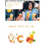 Vitamin Effervescent Tablets Provide the Body with a Variety of Vitamins in Fruity Flavors.