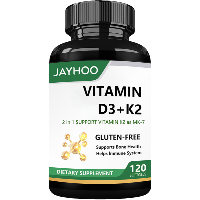 维D3 K2软胶囊工厂 - 5000IU免疫支持