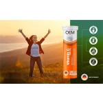 OEM Popular Vitamin C Effervescent Tablets Safe Health Care Supplement for Everyone Except Pregnant Women Herbal Supplements
