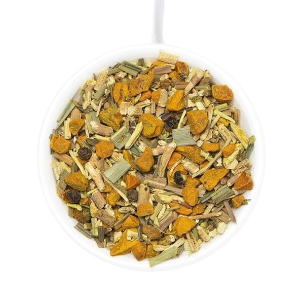 100% Organic Turmeric Ashwagandha Root Blend Tea Caffeine Free