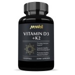 OEM High Calcium Vitamin D3 Softgel 5000IU Contains K2 Supplemental Calcium Vitamin 120 Softgels/Bottle