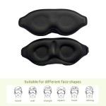 Sleep Mask Factory - Adjustable 3D Silk Design