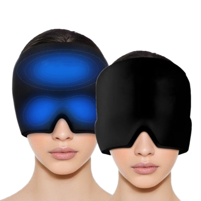 Migraine Relief Cap Factory - Custom Logo Hot Cold Gel Mask
