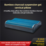 Cervical Pillow Manufacturer - 60D Bamboo Charcoal Adjustable