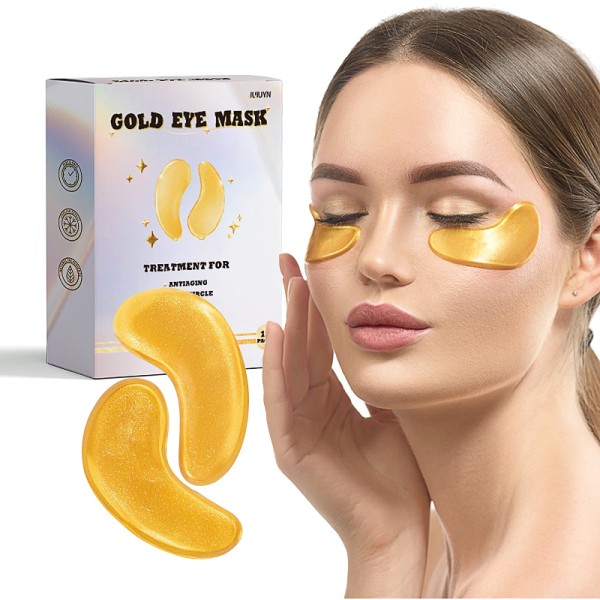 24K Gold Eye Patch Manufacturer - Crystal Sheet Hydrating Wrinkle Treatment