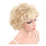 Russian Blonde Wig Manufacturer - Short Platinum Geisha