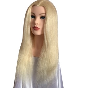 Human Hair Mannequin Head Manufacturer - Wig Practice Head
