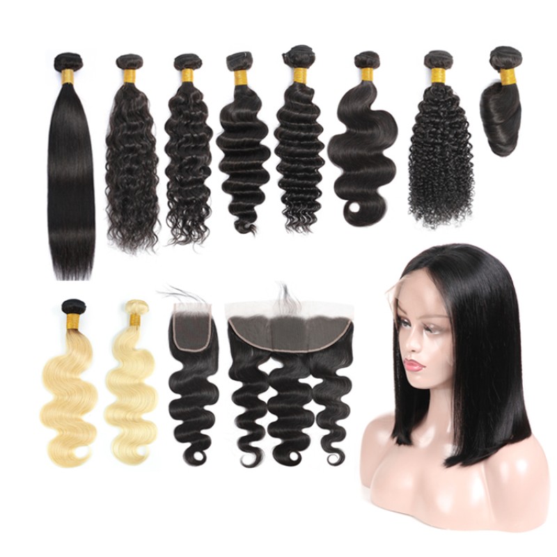 Brazilian Hair Extensions Manufacturer - Lace Frontal Closure