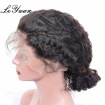 Afro Lace Front Wig Supplier - Celebrity Water Wave Plait