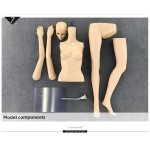 Abstract Male Model Manufacturer - Plastic Dummy Stand