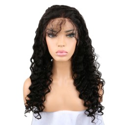 French Braided Headband Wig Factory - Deep Wave Virgin Curly