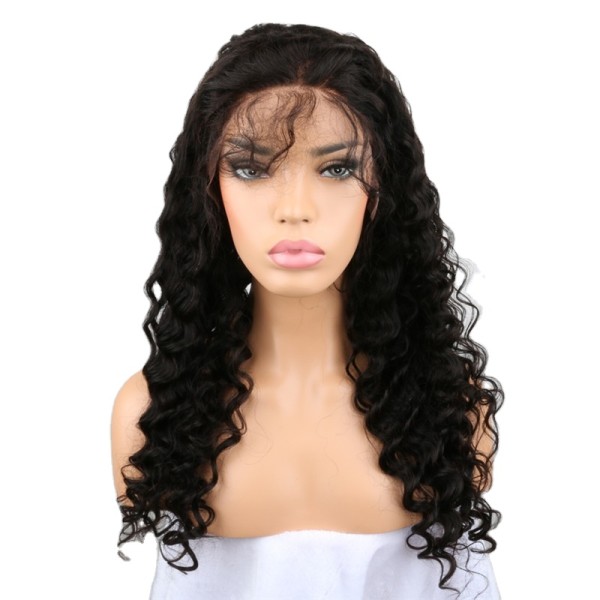 French Braided Headband Wig Factory - Deep Wave Virgin Curly