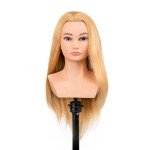 Natural Hair Extension Model Factory - Realistic Display Head