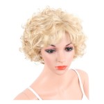 Russian Blonde Wig Manufacturer - Short Platinum Geisha