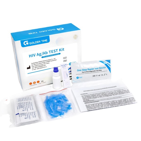 HIV Test Strip Factory - One Step Rapid Diagnosis