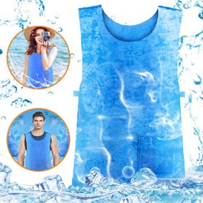 Ice Pack Vest Supplier - Breathable Mesh Security