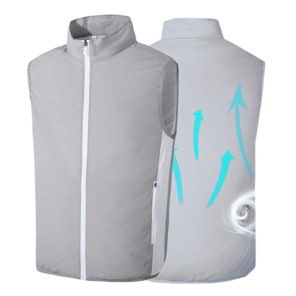 Men's Cooling Vest Supplier - Wind Speed Adjustment